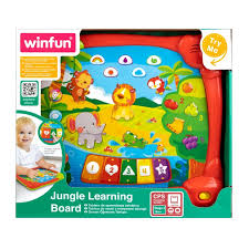 WIN FUN JUNGLE LEARNING BOARD