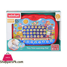 WIN FUN TINY TOTS LEARNING PAD