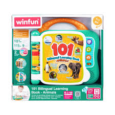 WIN FUN 101 BILINGUAL LEARNING BOOK-ANIMAL